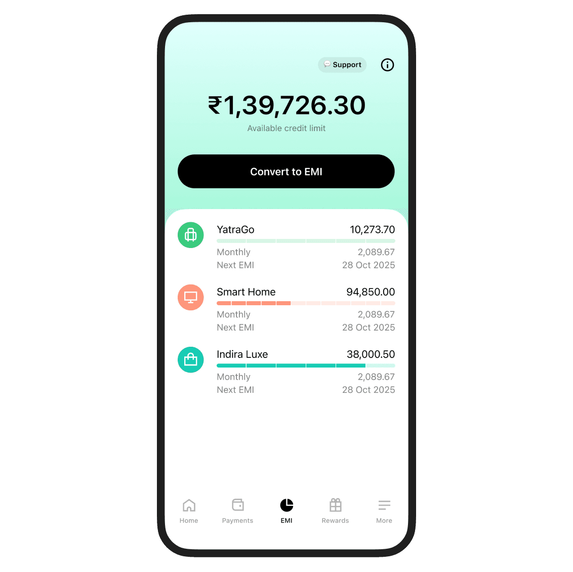 Roarbank EMI App