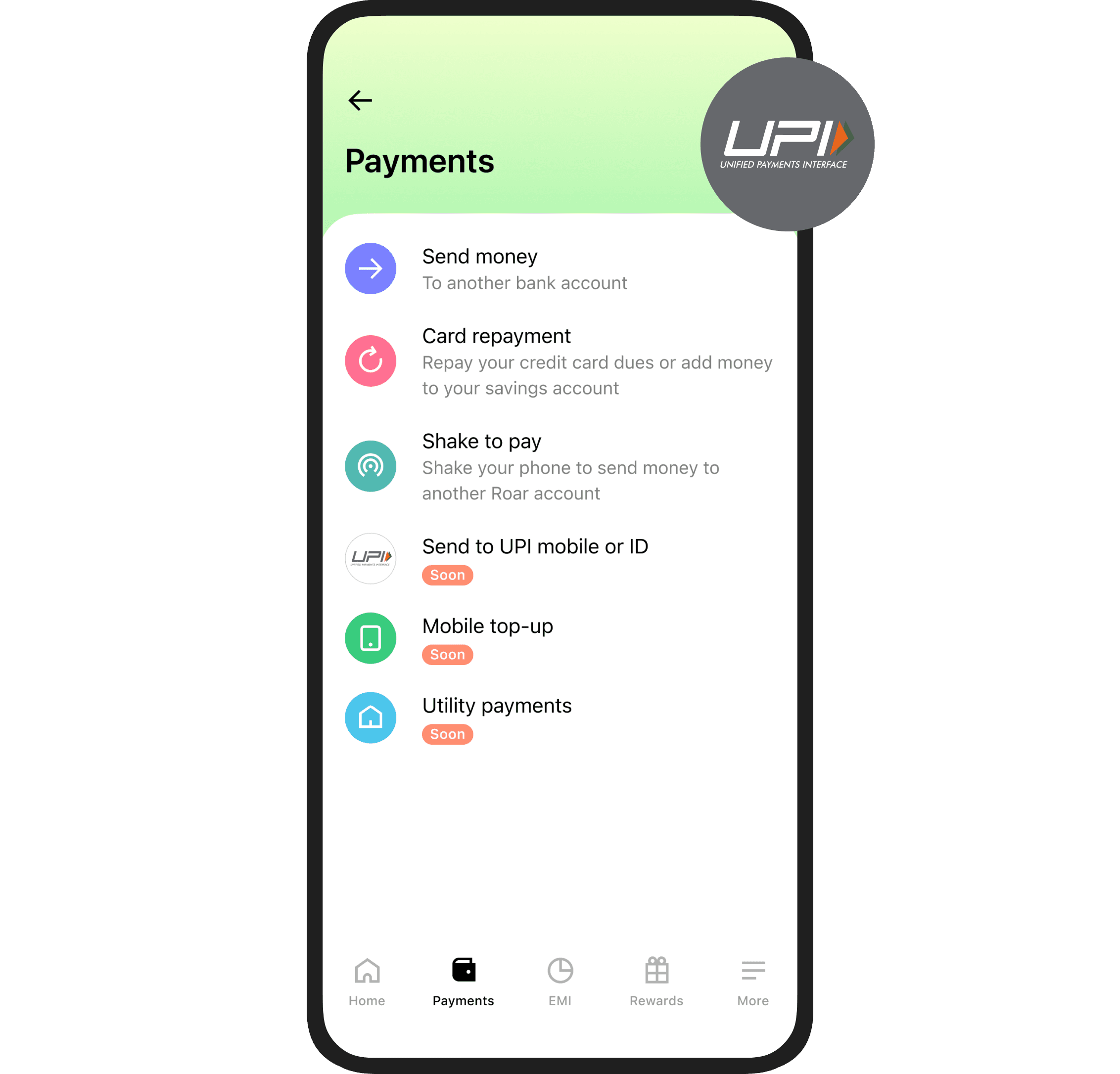 Roarbank app